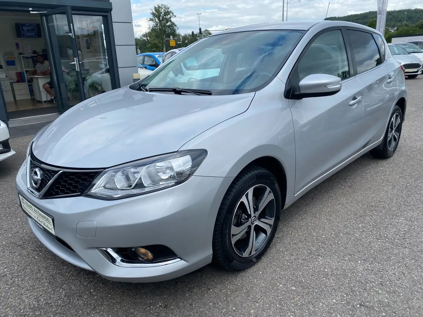 Nissan Pulsar 1.2 16V Aut. Acenta Navi Kamera KeylessGo Tempomat Argent - 1