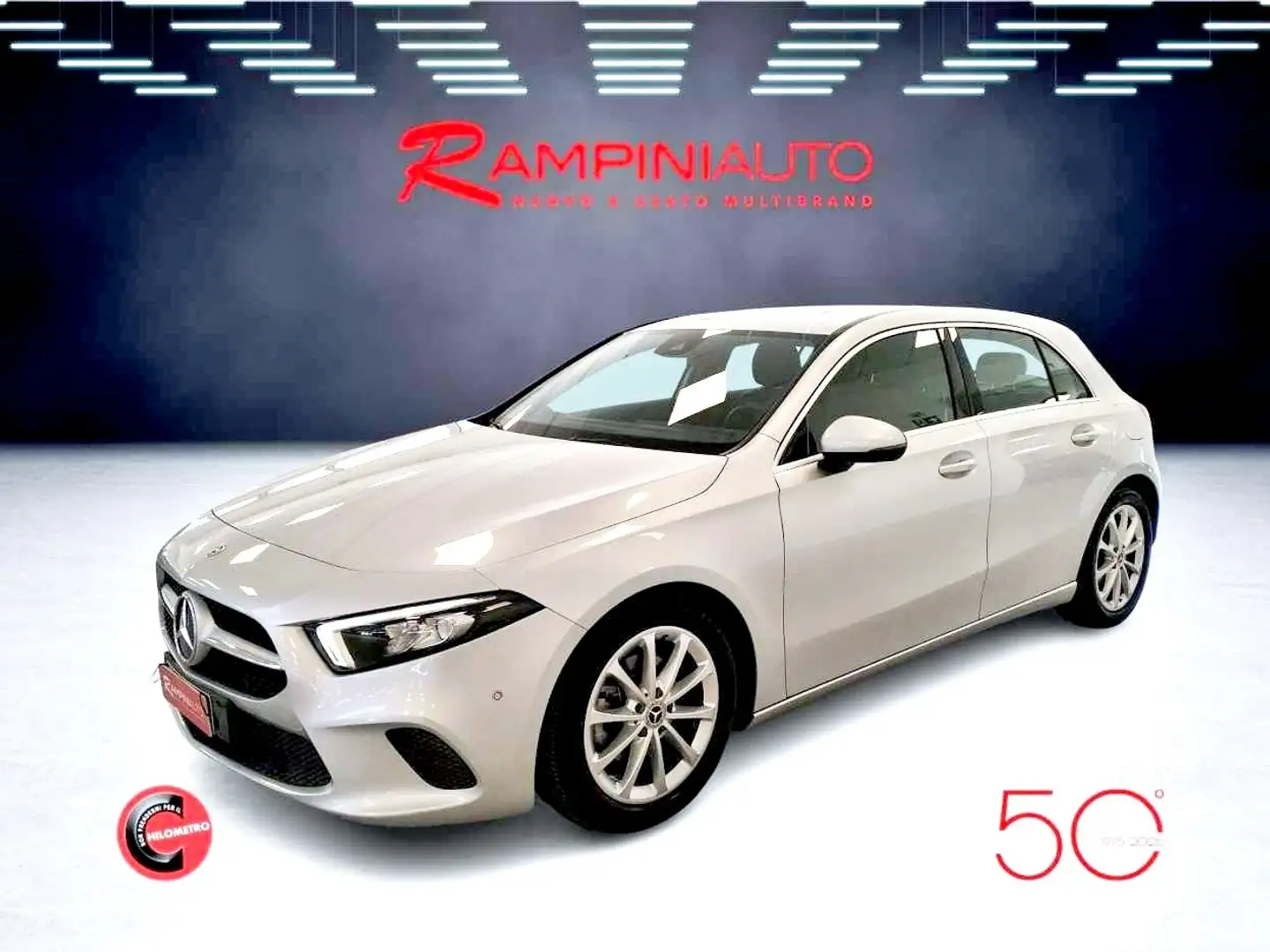 Mercedes-Benz A 180 d Automatic Sport Km 46.000 Pronta Consegna Argento - 1