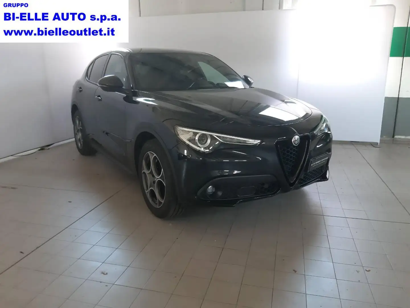 Alfa Romeo Stelvio 2.2 Turbodiesel 190 CV AT8 Q4 Sprint Nero - 1