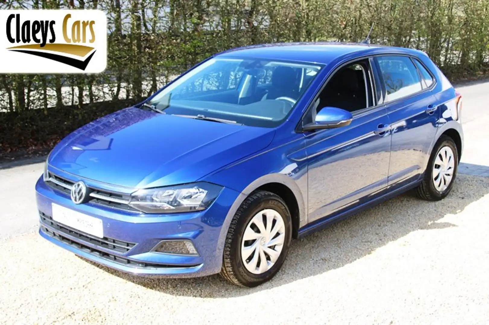 Volkswagen Polo 1.0i 77500 km met GARANTIE Blauw - 1