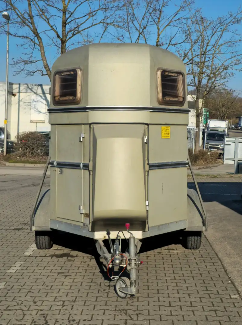 Böckmann P20 Vollpoly 2-Pferdeanhänger 2.000 kg Silber - 2