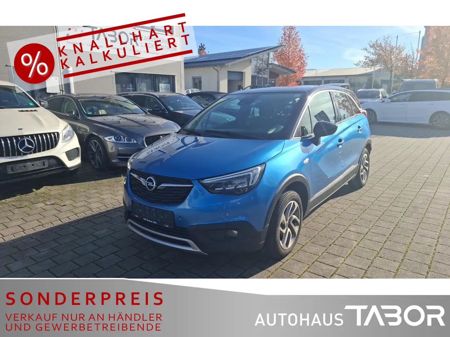Opel Crossland X X 1.6 CDTI INNOV. Nav RFK LED HUD SHZ Bleu - 1