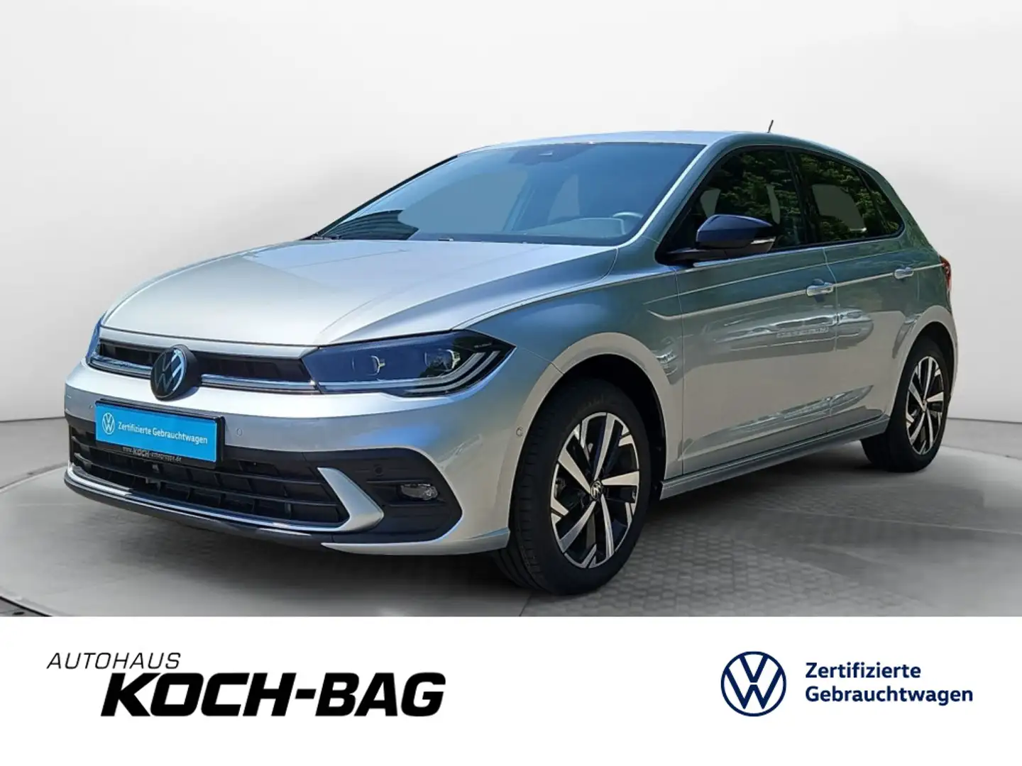 Volkswagen Polo 1.0TSI Goal DSG Navi LED Kamera "beats" Argent - 1