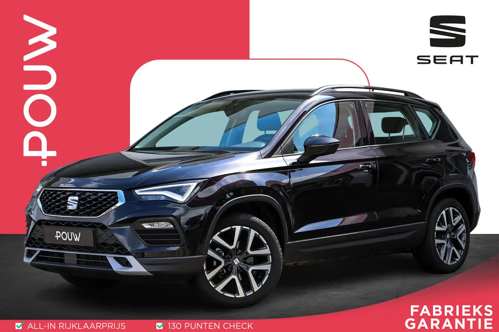 SEAT Ateca 1.5 TSI 150pk DSG Style Business Intense | Parkeer Noir - 1