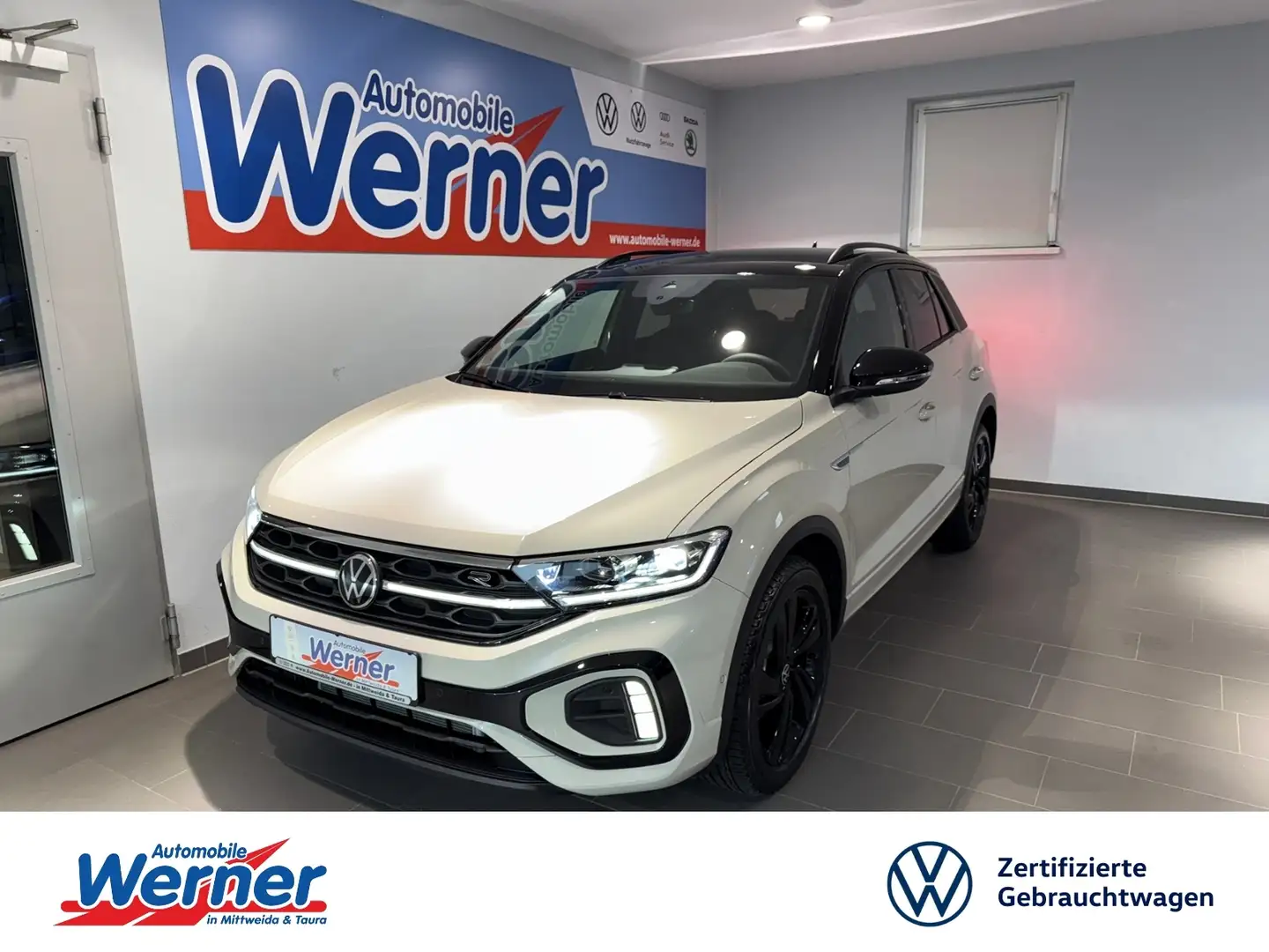 Volkswagen T-Roc R-Line 1.5TSI AHK Navi IQ.LED ACC Kamera Gris - 1