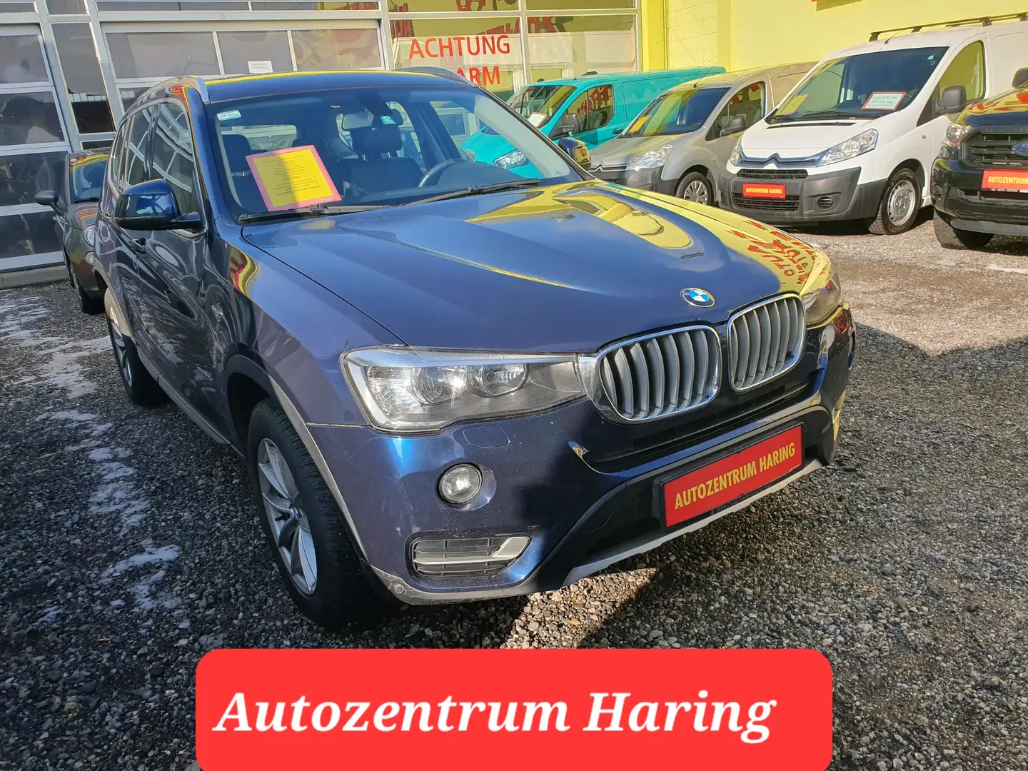 BMW X3 ALLRAD AUTOMATIK Ohne Anzahlung monatlich 399.- Blau - 1