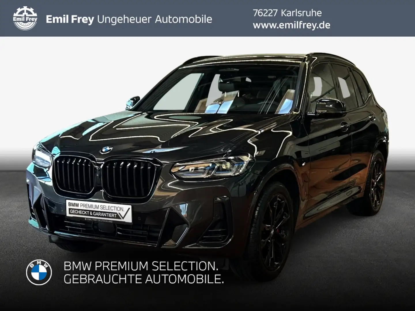 BMW X3 xDrive30i Aut. *HuD*Pano*Navi*H/K* Grau - 1
