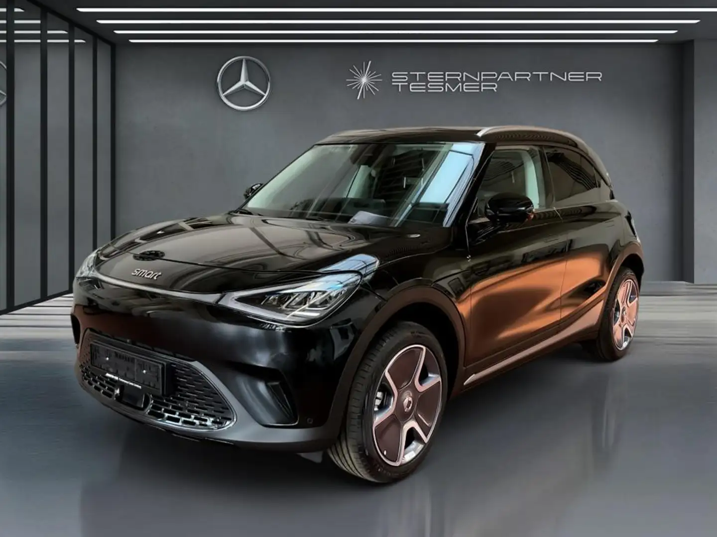 smart #1 Pro+ PANORAMA+PDC+KAMERA+LED+ALU+AMBI+KLIMA Schwarz - 1