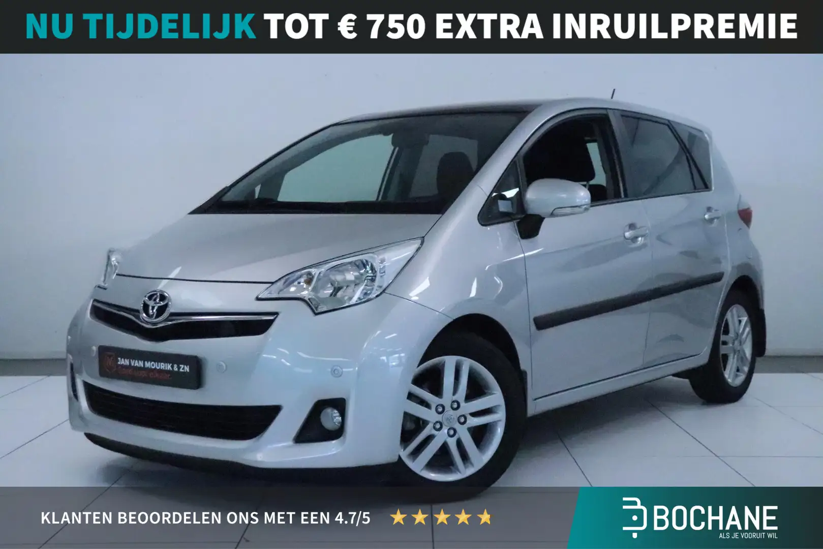 Toyota Verso-S 1.3 VVT-i Dynamic | Panoramadak | Navigatie | Trek Gris - 1