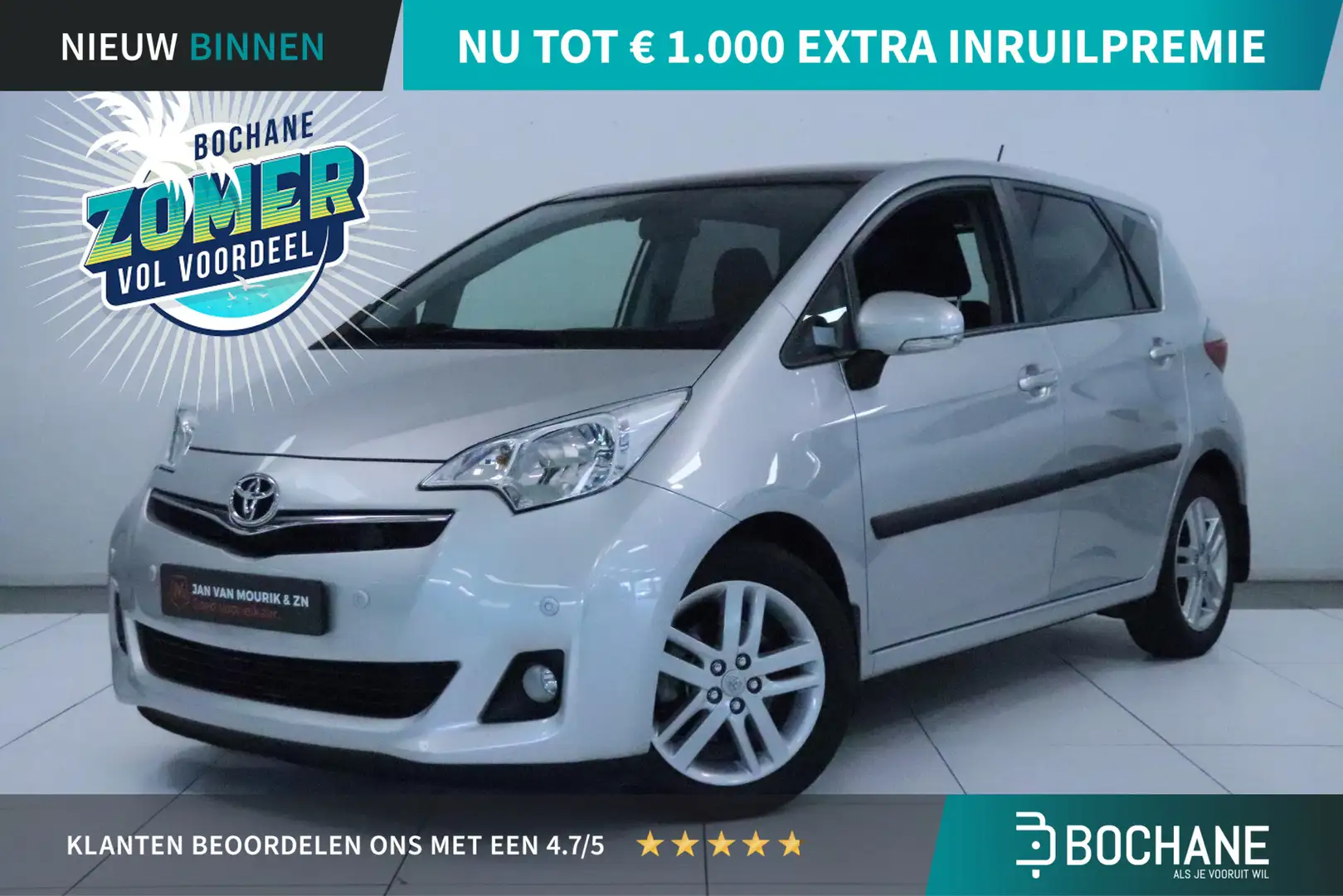 Toyota Verso-S 1.3 VVT-i Dynamic | Automaat | Navigatie | Trekhaa Grigio - 1