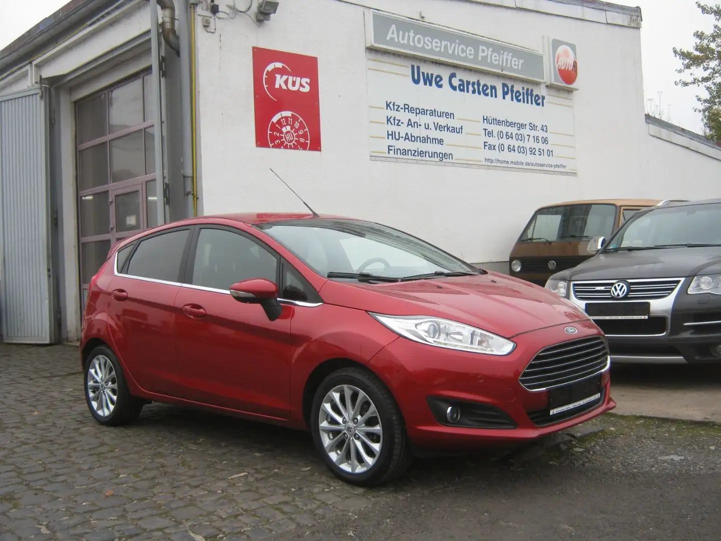 Mazda 2 Lim. Center-Line, 1.Hand, Scheckheft Rot - 1