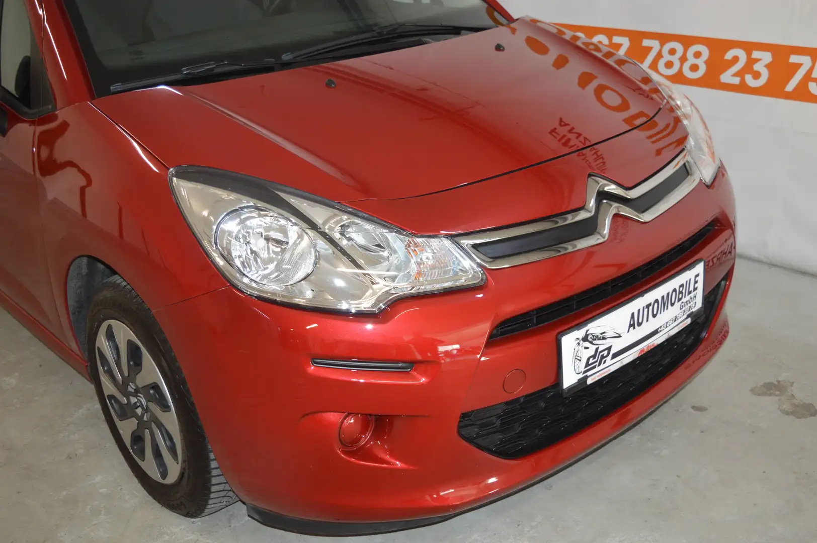 Citroen C3 **1.Besitz**60.000KM**Serviceheft** Rot - 2