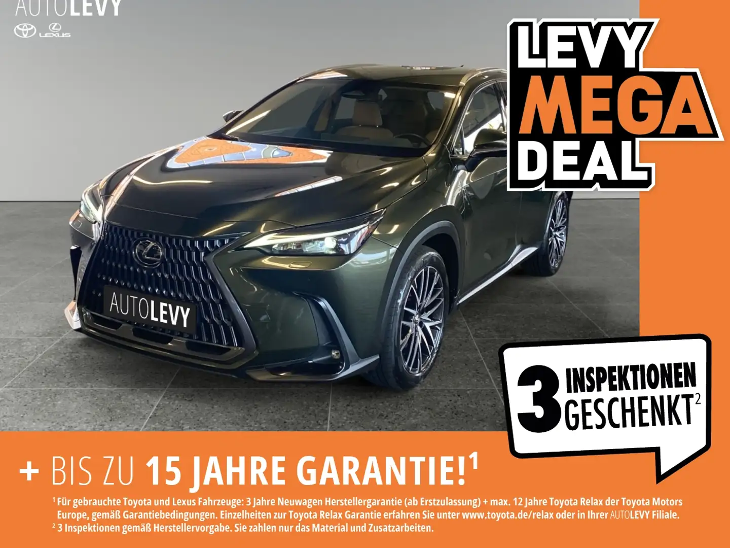 Lexus NX 350h Executive *NAVI*CARPLAY* Grün - 1