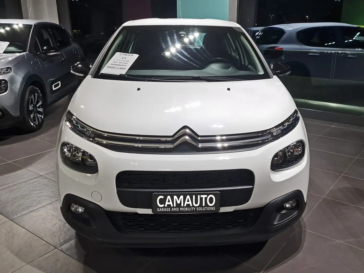 Citroen C3 1.2 puretech Feel Gpl 82cv neopatentati Bianco - 2