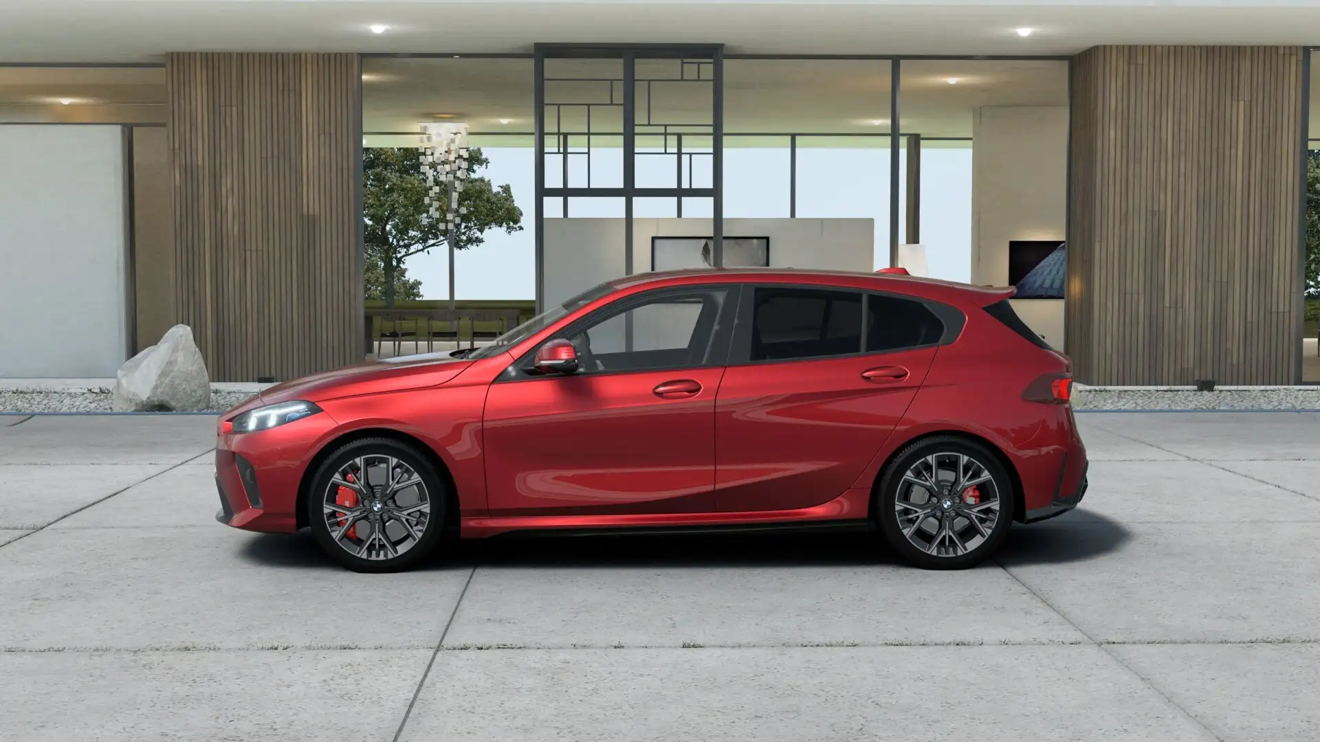 BMW 116 116iA Rot - 1