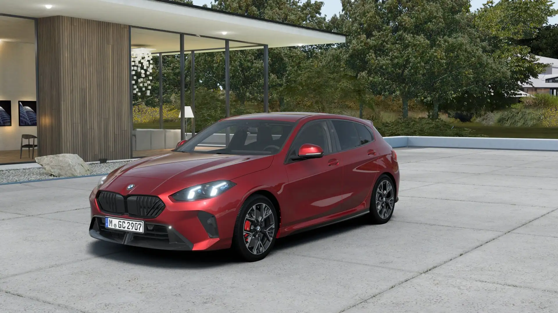 BMW 116 116iA Rot - 2