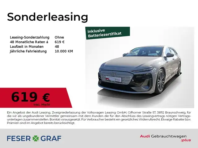 2026 Audi A6 E-Tron in Beige for sale