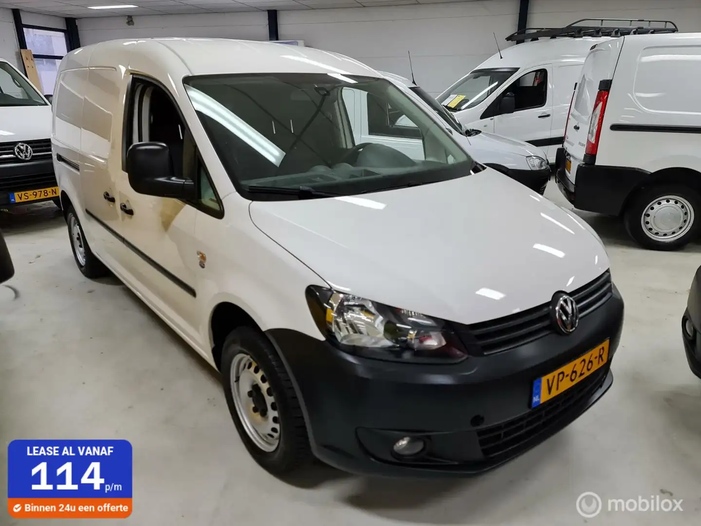 Volkswagen Caddy Bestel 1.6 TDI Maxi Wit - 1