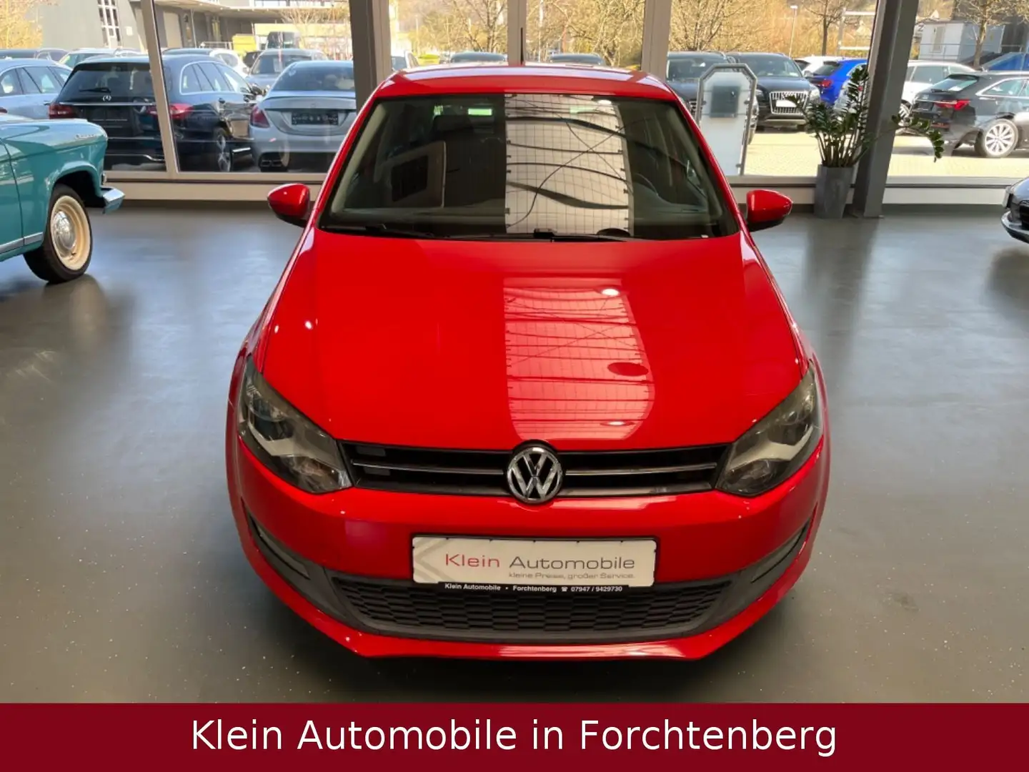 Volkswagen Polo V Team Klima Tempomat Sportsitze PDC SHZ Rouge - 2