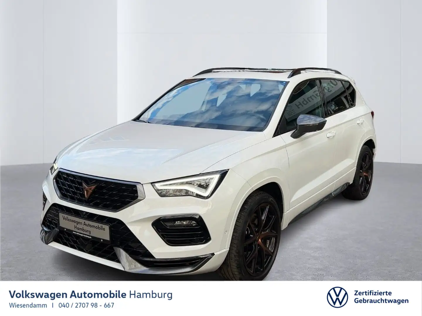 SEAT Ateca 2.0 TSI 4Drive DSG LM19 Kameras Navi Weiß - 1