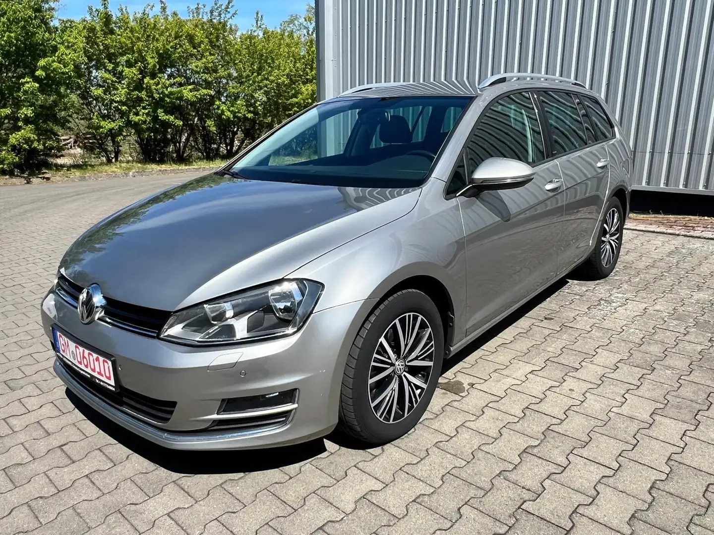 Volkswagen Golf VII Variant Allstar BMT Navi Pdc v.u.h Navi Argent - 1