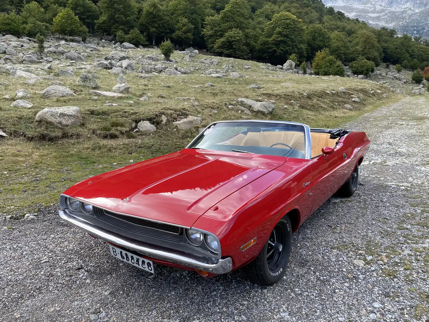 Dodge Challenger Cabrio V8 5.2L NACIONAL Rojo - 1