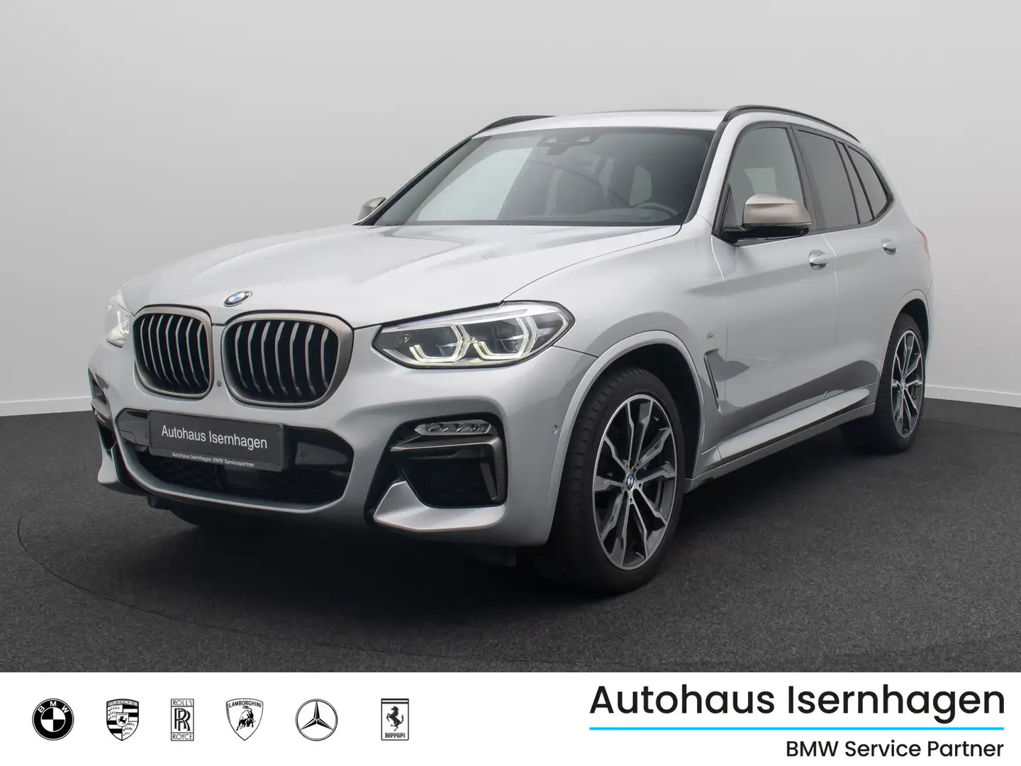 BMW X3 M H K 360°DisplKey ACC HUD Panorama 20Zoll Silber - 1