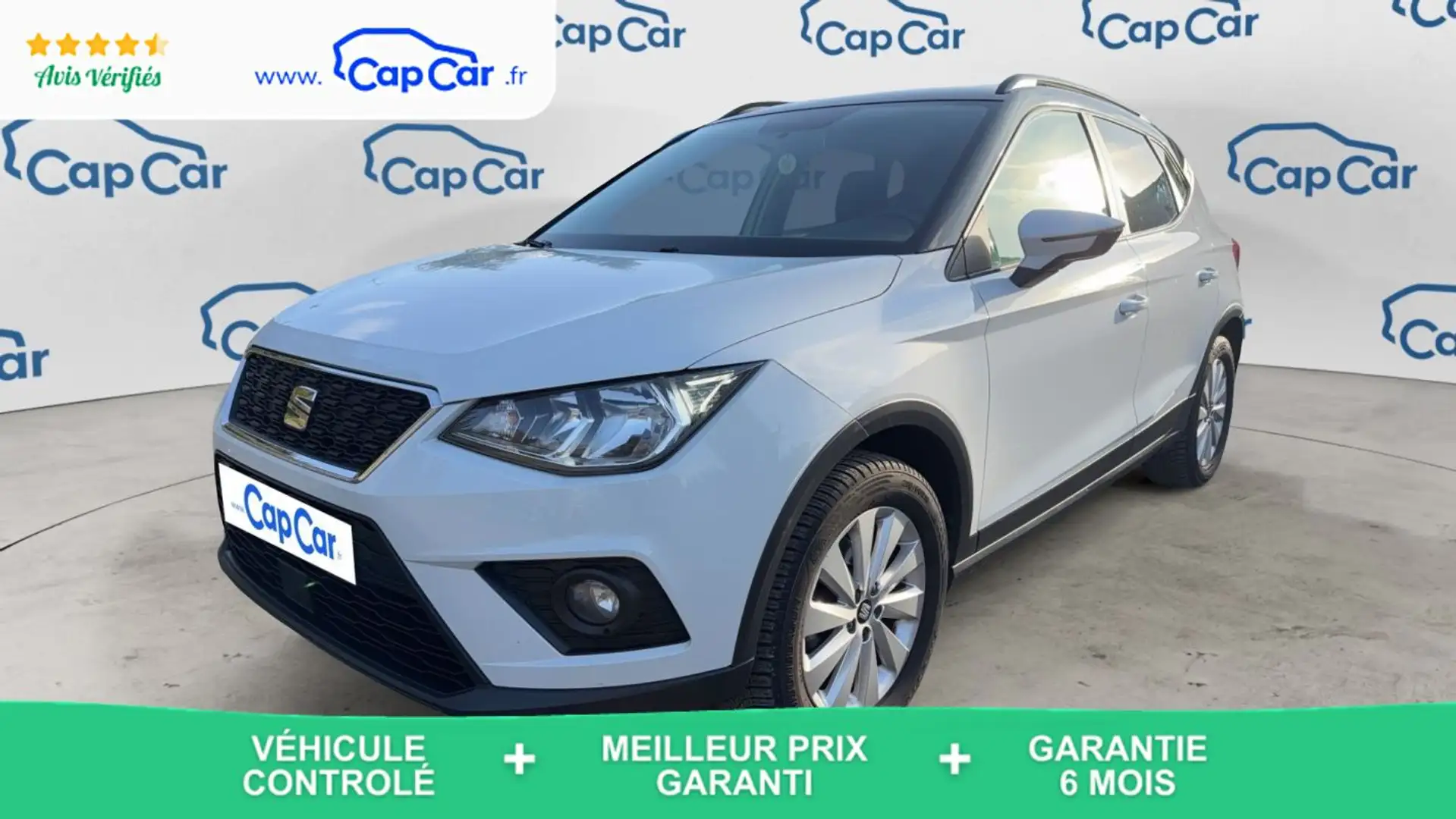SEAT Arona 1.6 TDI 115 Style Blanc - 1