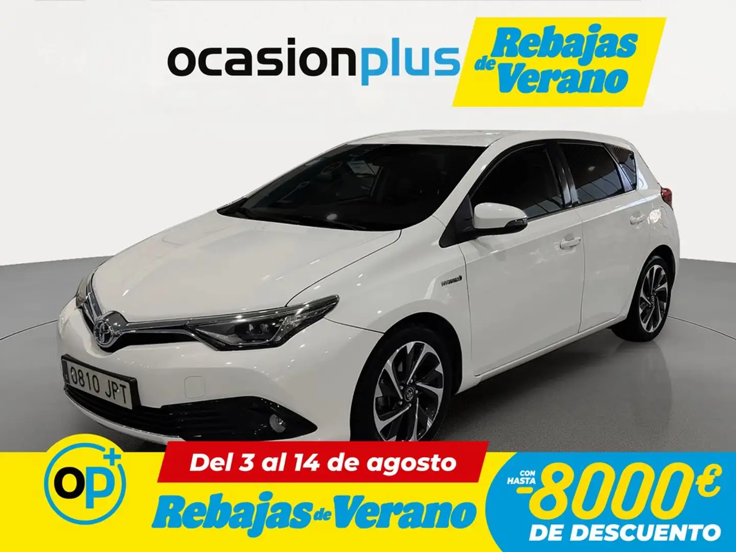 Toyota Auris hybrid 140H Feel! Blanco - 1