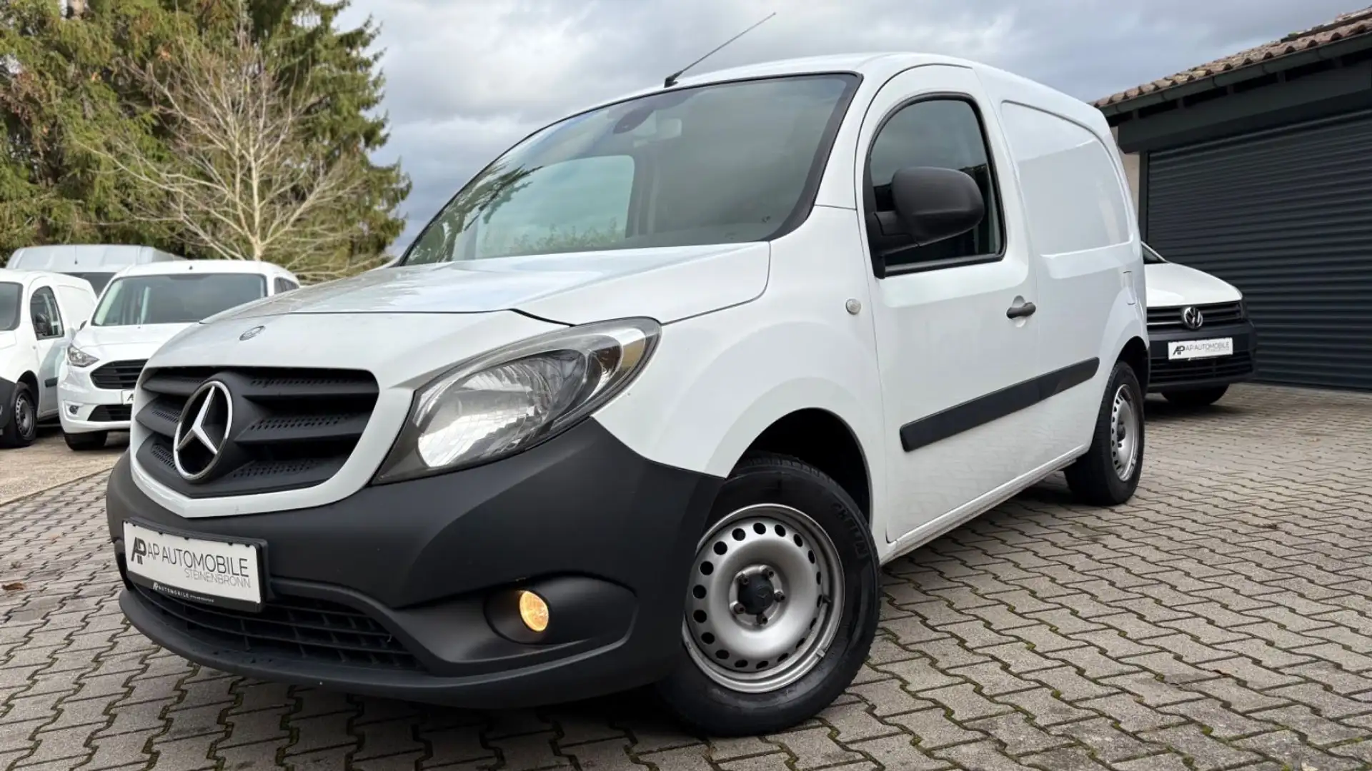 Mercedes-Benz Citan Kasten 111 CDI lang 1H/Klima/AHK/E6 Blanc - 1