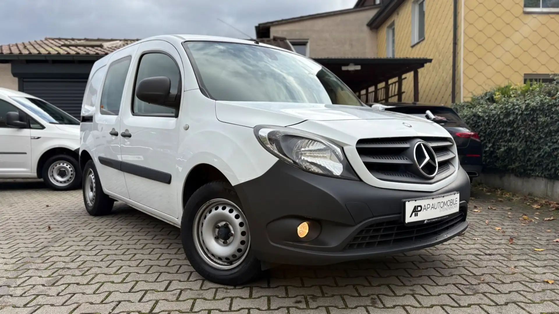 Mercedes-Benz Citan Kasten 111 CDI lang 1H/Klima/AHK/E6 Blanc - 2