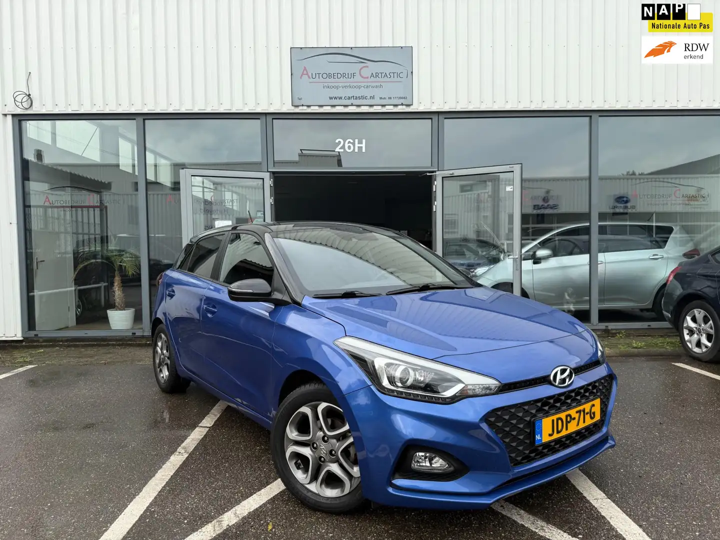 Hyundai i20 1.2 Premium | CARPLAY | PARKEERSENSOREN | CRUISE C Bleu - 1