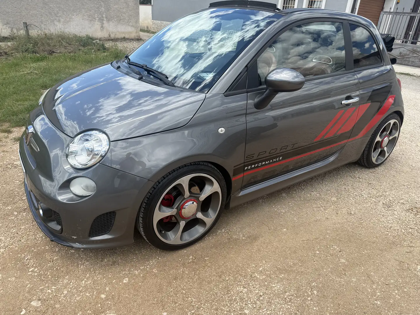 Fiat 500C Abarth t-jet bicolore - 1