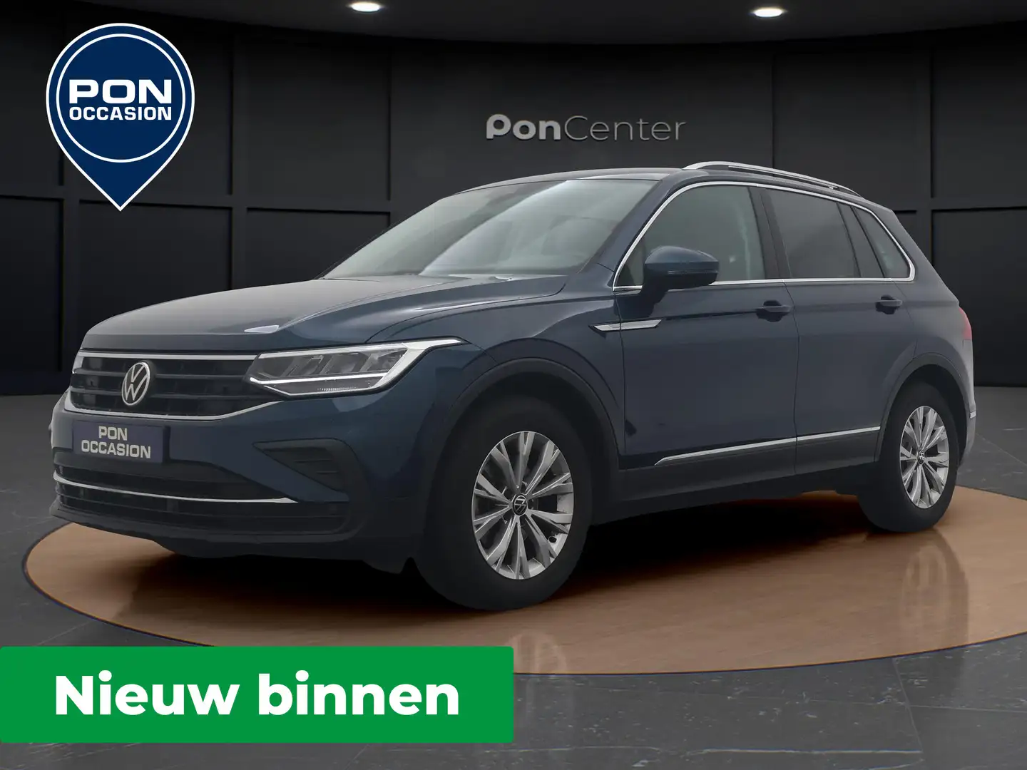 Volkswagen Tiguan 1.5 TSI Life Business | NIEUW BINNEN | Navigatie | Blauw - 1