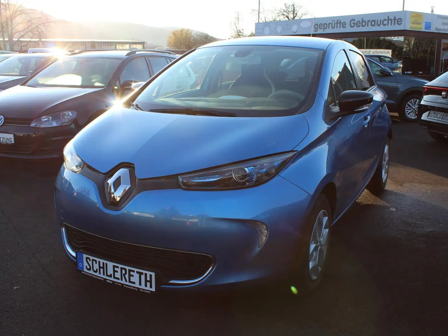 Renault ZOE Elektro, 2. Hand, 54500 km, Klima, HU+AU 9/2027 Bleu - 1
