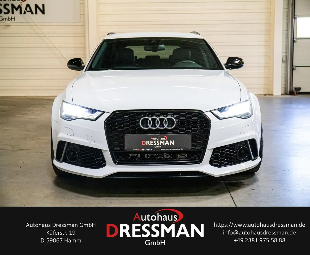 Audi RS6 Avant performance MATRIX BOSE KERAMIK KAMERA Blanco - 2