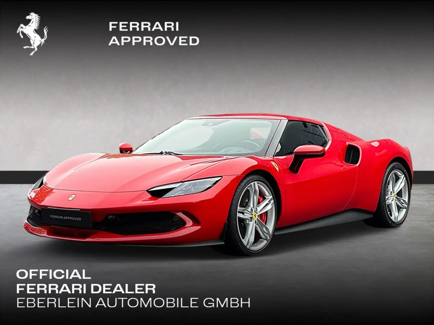Ferrari 296 GTB *Embleme*Cavallino*Karbon* Červená - 1
