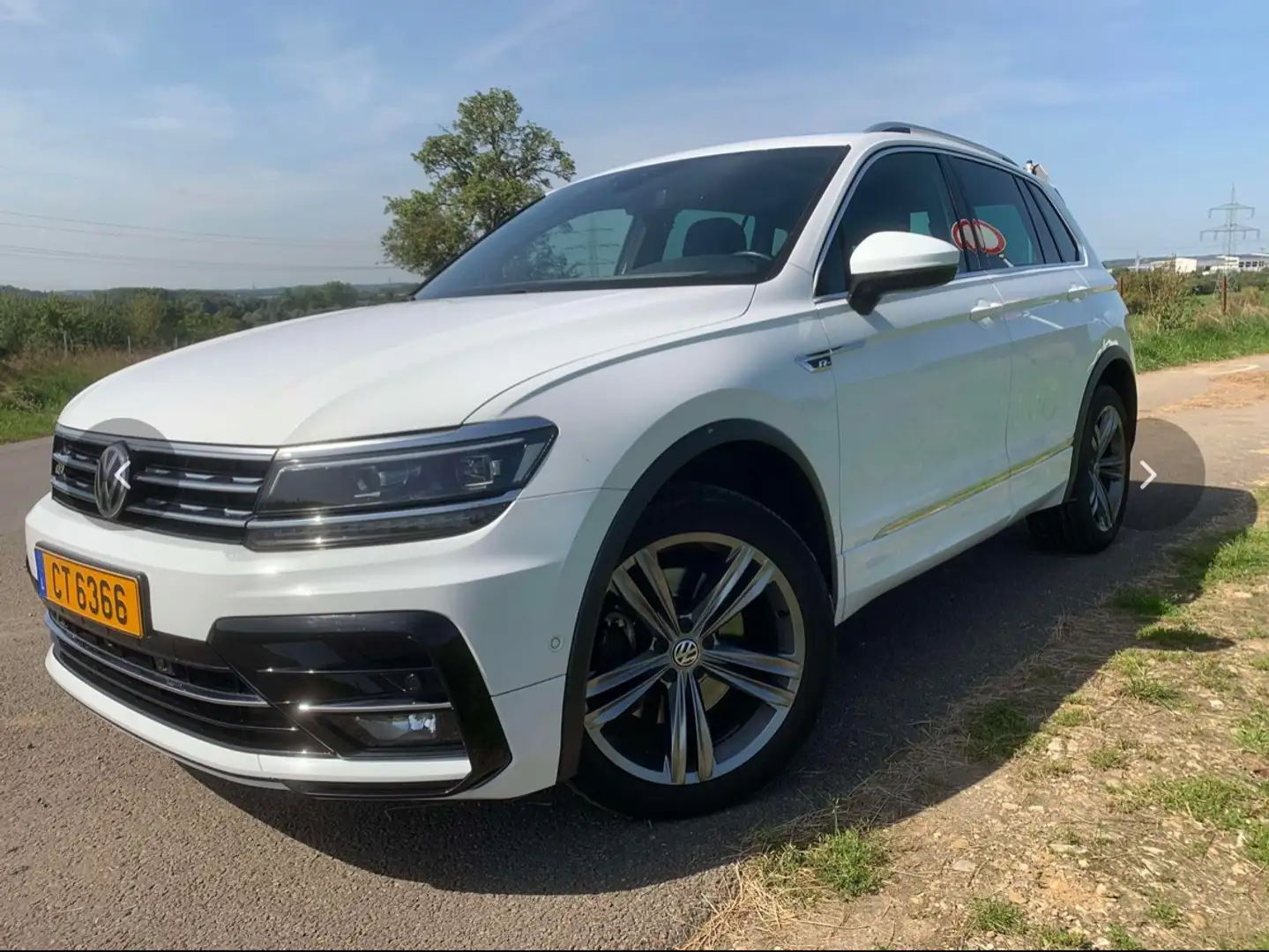 Volkswagen Tiguan Tiguan R-Line complet Blanc - 2