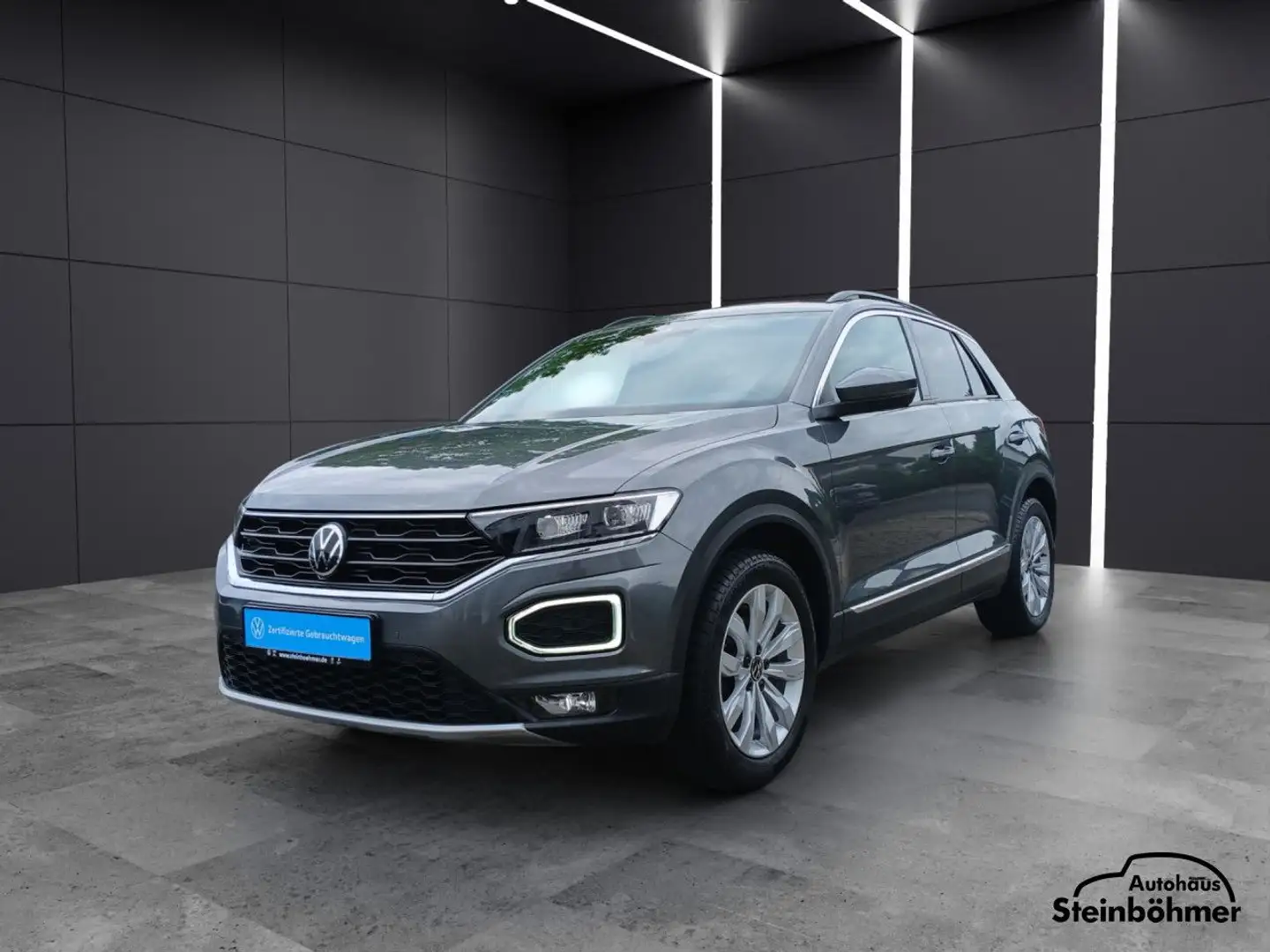 Volkswagen T-Roc Sport 1.5TSI DSG Navi LED RearView Sitzhzg. Grigio - 2