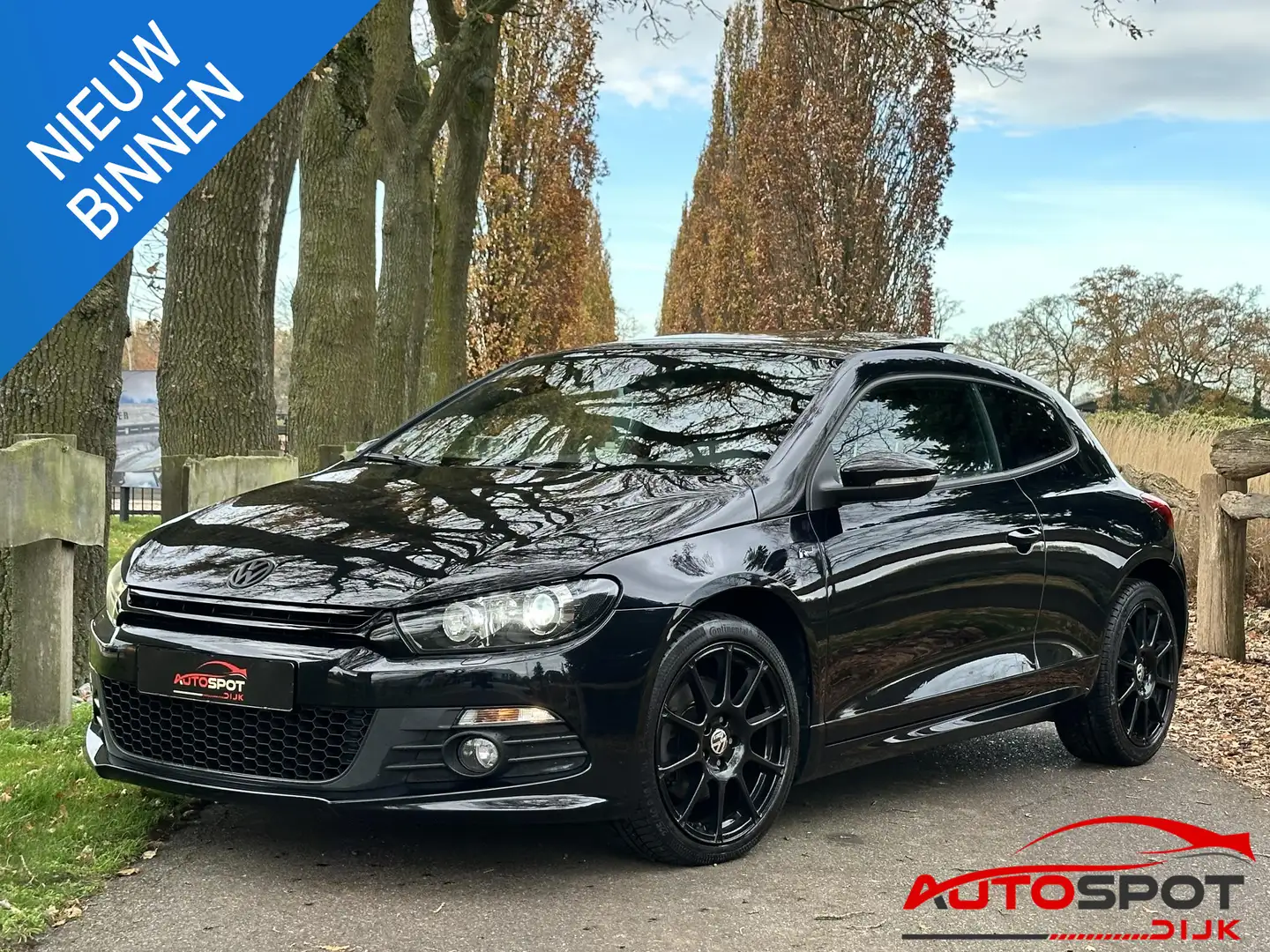 Volkswagen Scirocco 1.4 TSI Highline Plus Nieuwe Distributieketting Noir - 1