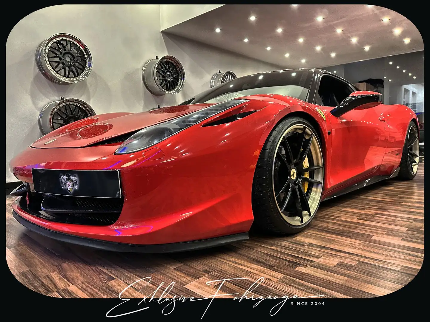Ferrari 458 Italia|19%|CarbonRacingSeats|CustomWheels| Red - 1