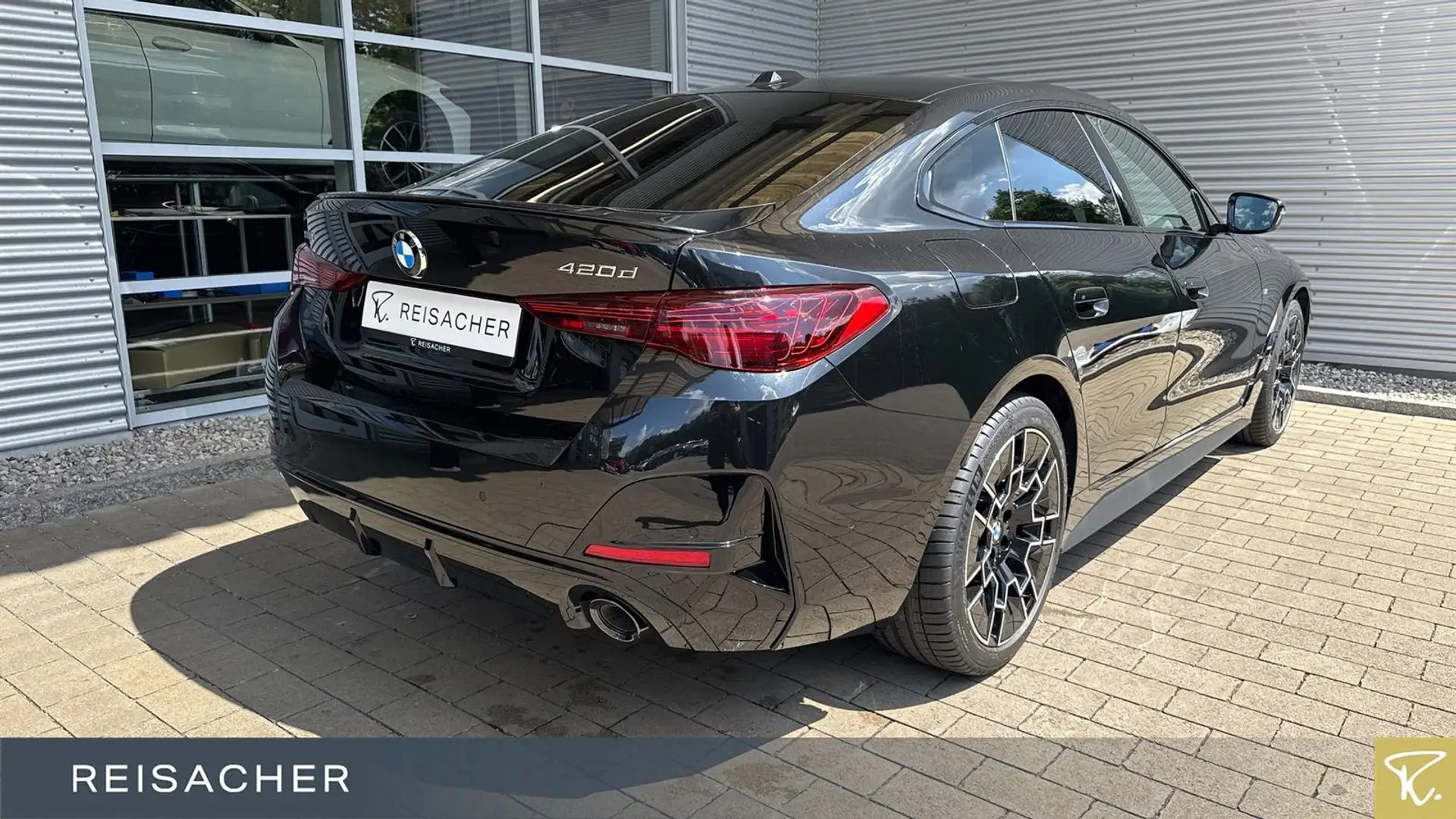 BMW 420 420d A xDrive Gran Coupé M-Sport,M-Sport PRO,GSD Zwart - 2