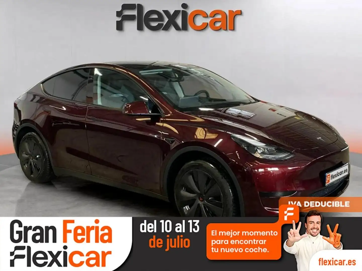 Tesla Model Y Gran Autonomía 4WD Rojo - 1