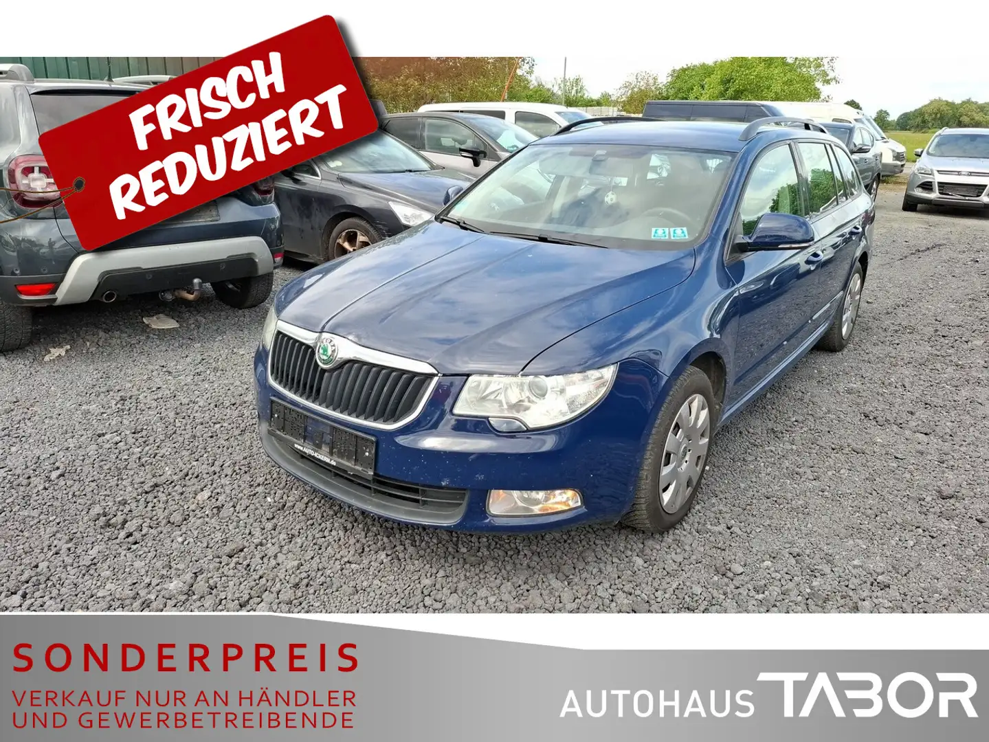 Skoda Superb 2.0 TDI Active AHK Klima HU 06/26 Blau - 1