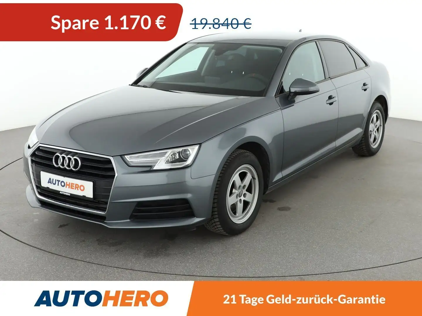 Audi A4 2.0 TFSI Ultra*NAVI*PDC*TEMPO* Grau - 1