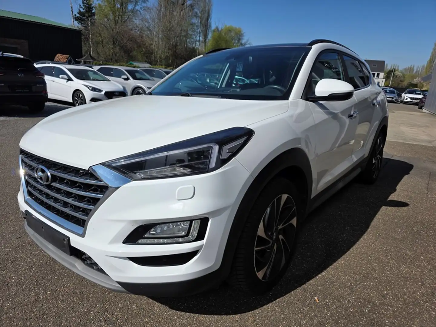 Hyundai TUCSON FULL OPTION - AUTOMAAT + GARANTIE Wit - 2