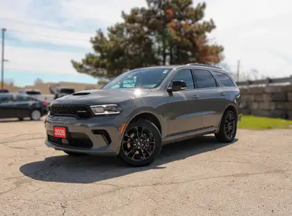 Gray 2026 Dodge Durango GT Plus AWD SUV / Crossover All-Wheel Drive 8-Speed Automatic