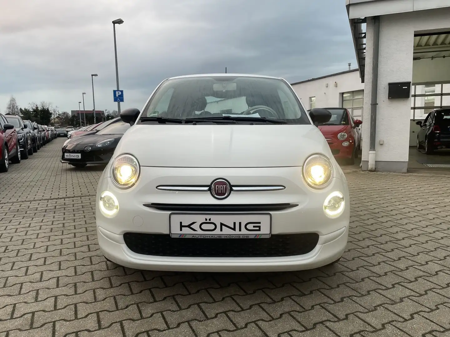 Fiat 500 1.0 Klima*Carplay*Einparkhilfe Blanc - 2