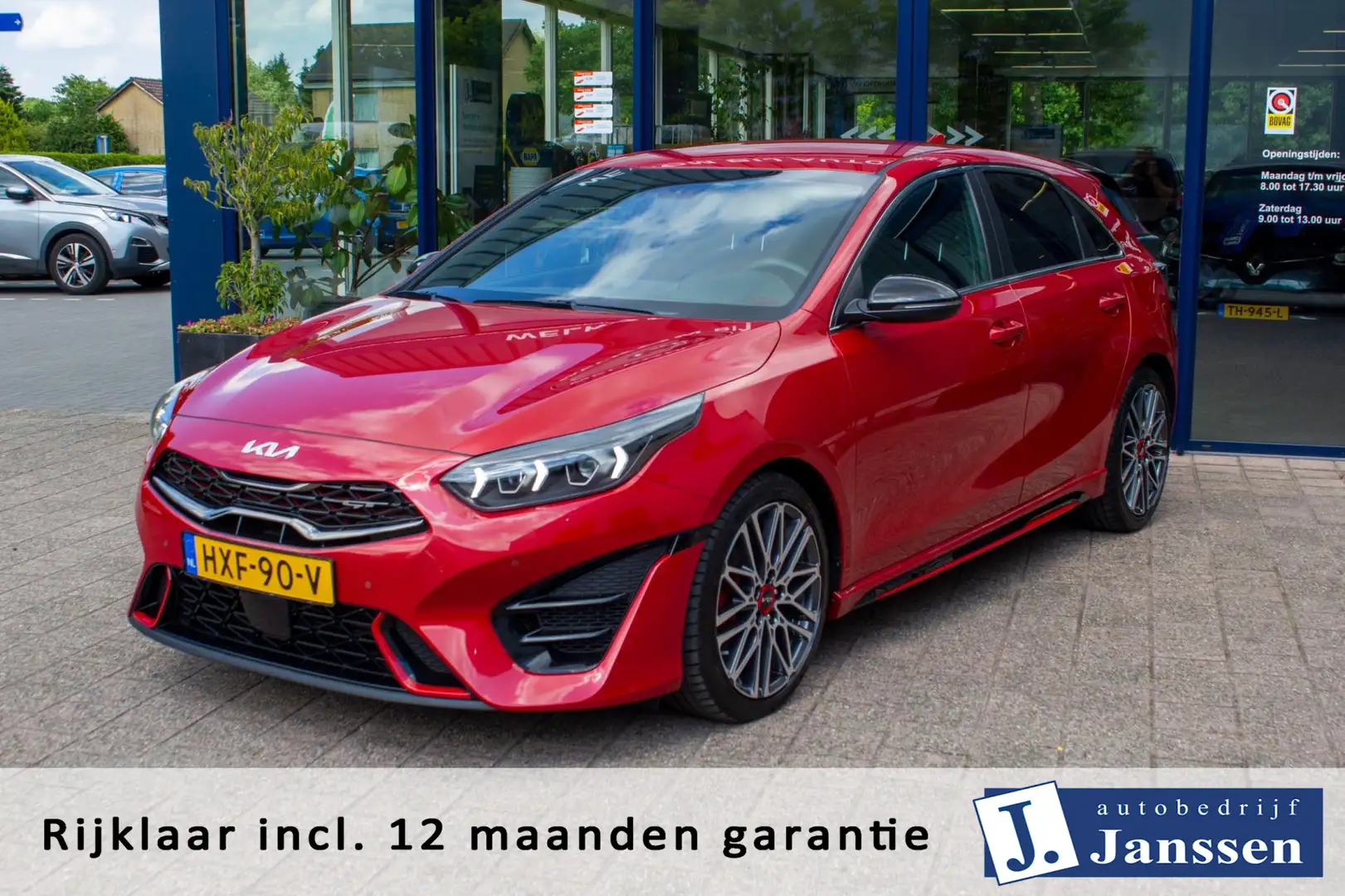 Kia Ceed / cee'd 1.6 T-GDi GT|Prijs rijklaar incl. 12 mnd garantie| Rood - 1