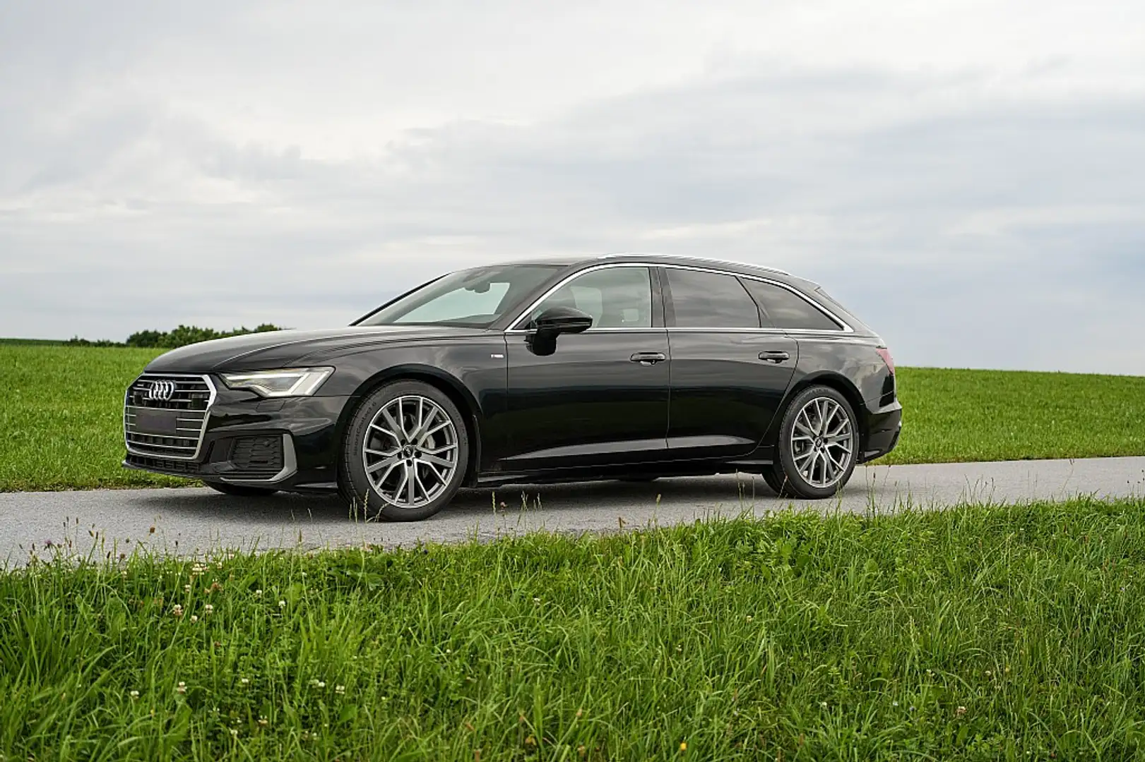 Audi A6 Avant 50 TDI quattro sport tiptronic, S-Line, M... Zwart - 2